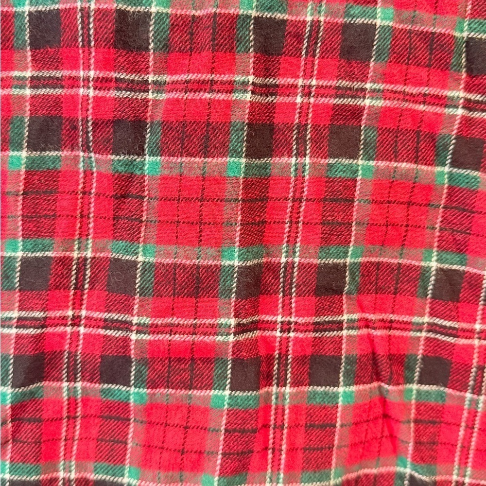 🔥Lauren Ralph Lauren Red and Green Plaid Button-Up Shirt🔥 - Picture 4 of 7